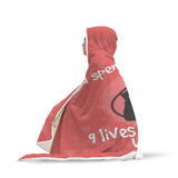 Kitten Love Hooded Blanket - Funny Kitten Shop