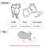 Cat Harness and Leash - Funny Kitten Shop