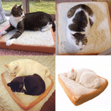 Toast Bread Slice  Bed For Cats - Funny Kitten Shop