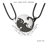 Yin&Yang Necklace - Funny Kitten Shop