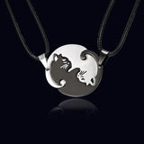 Yin&Yang Necklace - Funny Kitten Shop