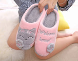 Fluffy Kitten Women Slippers - Funny Kitten Shop
