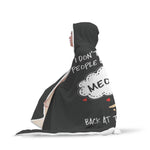 Meow Hooded Blanket - Funny Kitten Shop