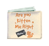 Kitten Right Mens Wallet - Funny Kitten Shop
