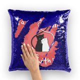 Kitten Love ﻿Sequin Cushion Cover - Funny Kitten Shop
