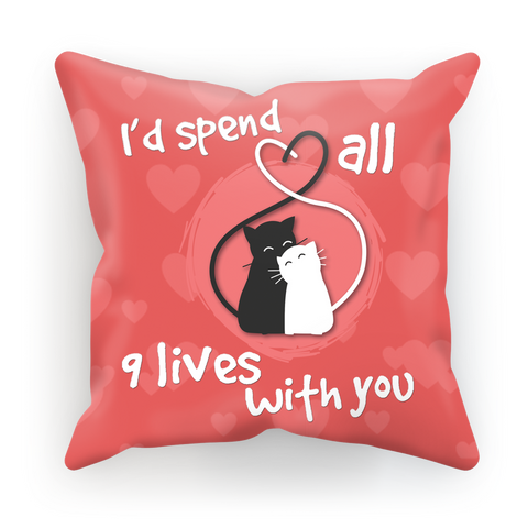 Kitten Love ﻿Cushion Cover - Funny Kitten Shop