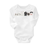 Lovely Cat Kids Clothes Stickers - Funny Kitten Shop