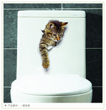 3D Kitten Wall Sticker - Funny Kitten Shop