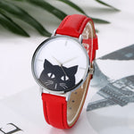 Black Cat Watch - Funny Kitten Shop